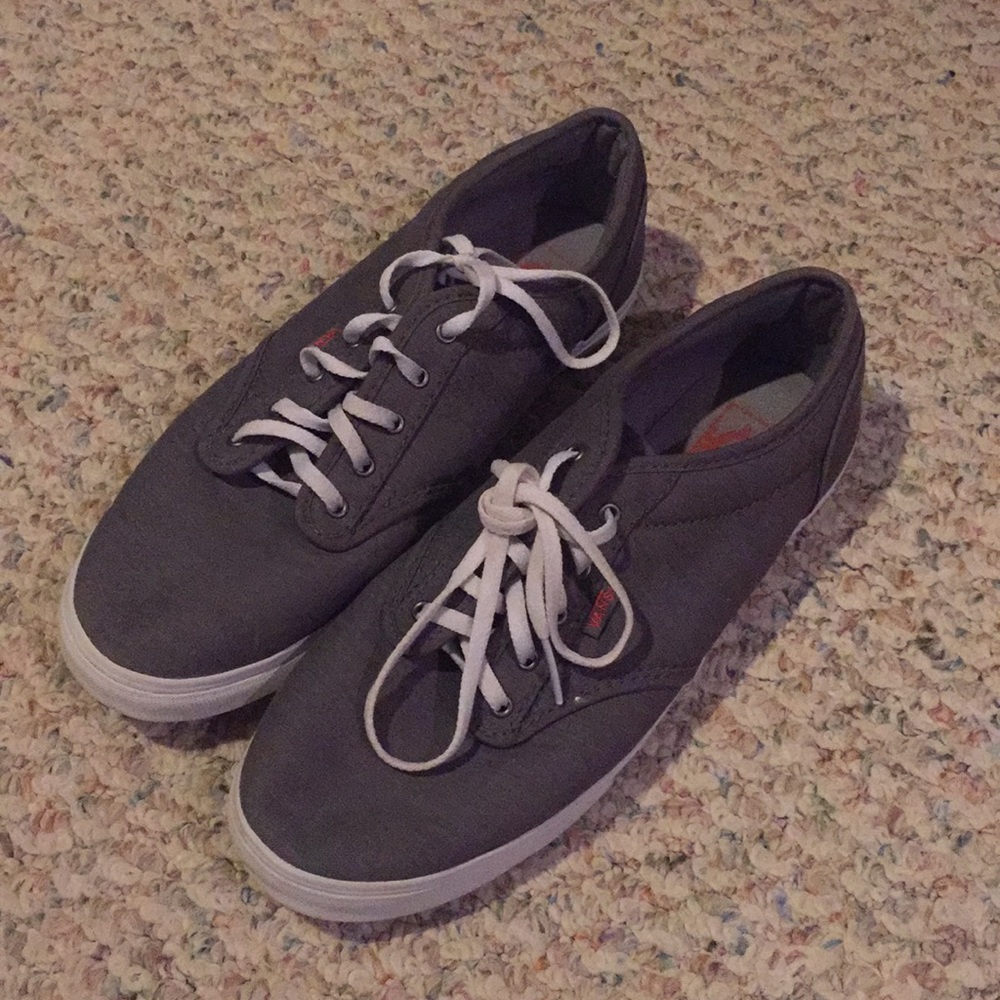 gray Vans